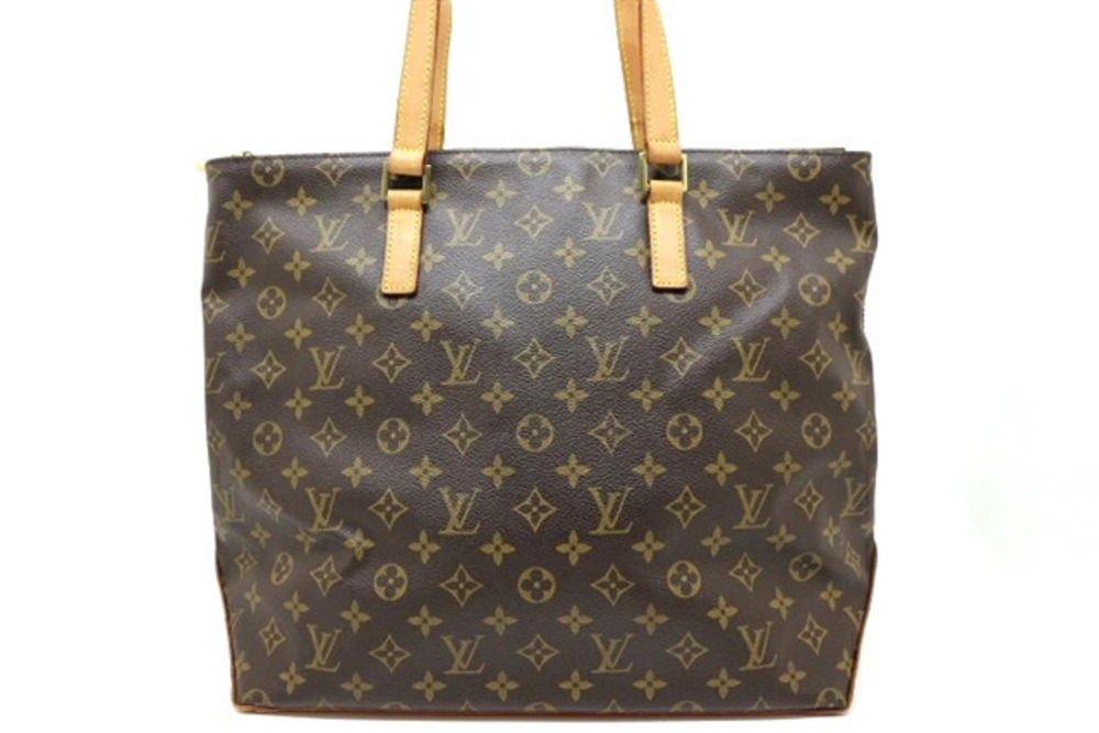 LOUIS VUITTON Cabas Mezzo Tote Bag Monogram